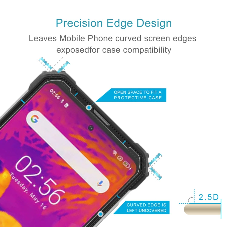For Blackview BV8900 50pcs 0.26mm 9H 2.5D Tempered Glass Film - For Blackview by PMC TechLife | Online Shopping South Africa | PMC TechLife | Buy Now Pay Later Mobicred