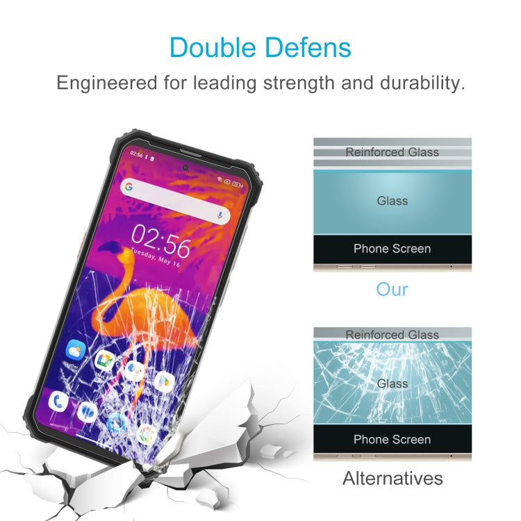 For Blackview BV8900 50pcs 0.26mm 9H 2.5D Tempered Glass Film - For Blackview by PMC TechLife | Online Shopping South Africa | PMC TechLife | Buy Now Pay Later Mobicred