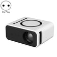 T300S 320x240 24ANSI Lumens Mini LCD Projector Supports Wired & Wireless Same Screen, Specification:EU Plug(White) - Mini Projector by PMC TechLife | Online Shopping South Africa | PMC TechLife | Buy Now Pay Later Mobicred