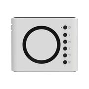 T300S 320x240 24ANSI Lumens Mini LCD Projector Supports Wired & Wireless Same Screen, Specification:UK Plug(White)