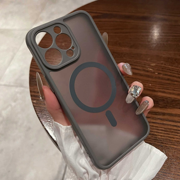 For iPhone 16 MagSafe Magnetic TPU Hybrid PC Phone Case(Titanium Gray) - iPhone 16 Cases by PMC TechLife | Online Shopping South Africa | PMC TechLife | Buy Now Pay Later Mobicred