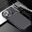 For iPhone 16 Pro Max Carbon Fiber Texture Shockproof TPU Phone Case(Black) - iPhone 16 Pro Max Cases by PMC TechLife | Online Shopping South Africa | PMC TechLife | Buy Now Pay Later Mobicred