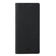 For Sharp Aquos Wish 3 ViLi DMX Series Shockproof TPU + PU Leather Magnetic Attraction Horizontal Flip Case(Black)