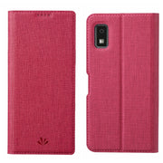For Sharp Aquos Wish 3 ViLi DMX Series Shockproof TPU + PU Leather Magnetic Attraction Horizontal Flip Case(Rose Red)