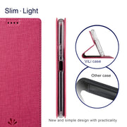 For Sharp Aquos Wish 3 ViLi DMX Series Shockproof TPU + PU Leather Magnetic Attraction Horizontal Flip Case(Rose Red)