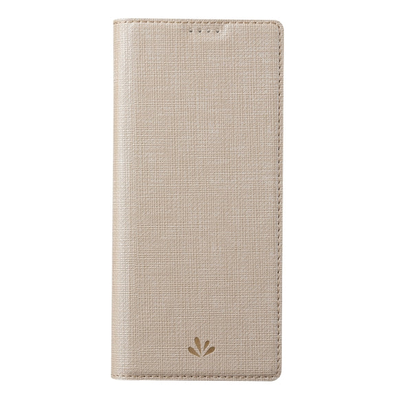 For Sharp Aquos Wish 3 ViLi DMX Series Shockproof TPU + PU Leather Magnetic Attraction Horizontal Flip Case(Gold)
