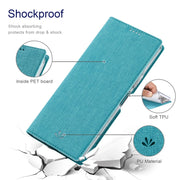 For Sharp Aquos Wish 3 ViLi DMX Series Shockproof TPU + PU Leather Magnetic Attraction Horizontal Flip Case(Blue)