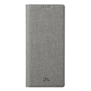 For Sharp Aquos Sense8 ViLi DMX Series Shockproof TPU + PU Leather Magnetic Attraction Horizontal Flip Case(Grey)