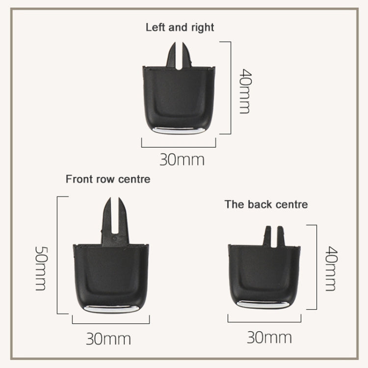 For Buick LaCrosse 2016-2021 Left-hand Drive Car Air Conditioning Air Outlet Paddle 26680098, Type:Front Row Middle Right Side