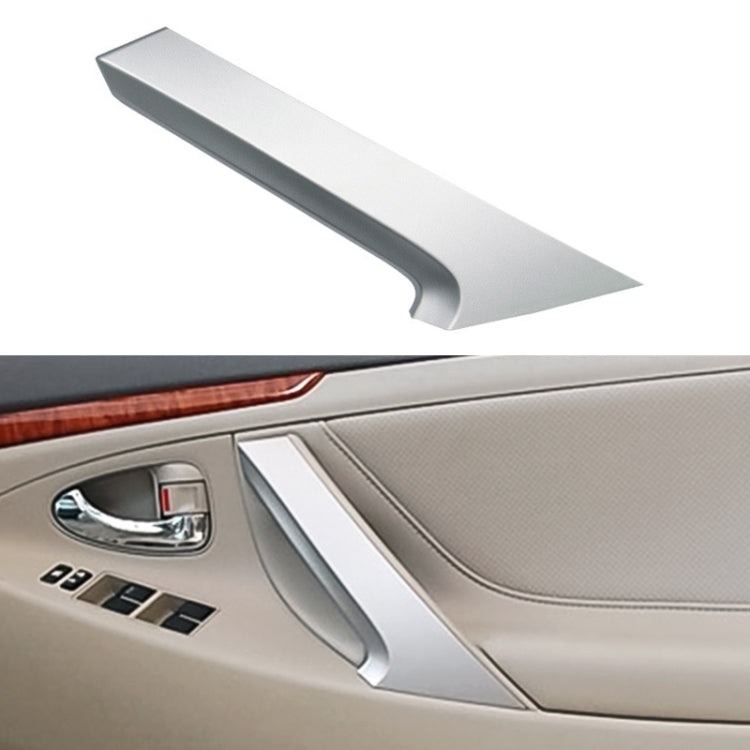 For Toyota Camry 2006-2011 Left-hand Drive Car Door Inside Handle Cover 74646-06080, Type:Right Rear(Silver) - Door Handles by PMC TechLife | Online Shopping South Africa | PMC TechLife | Buy Now Pay Later Mobicred