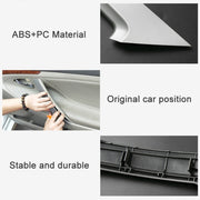 For Toyota Camry 2006-2011 Left-hand Drive Car Door Inside Handle Cover 74646-06080, Type:Right Front(Silver)