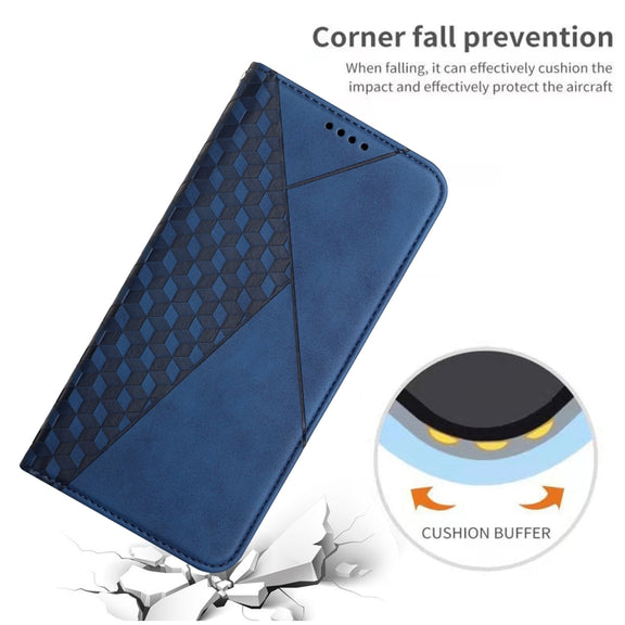 For Xiaomi Redmi K70 / K70 Pro Diamond Splicing Skin Feel Magnetic Leather Phone Case(Blue)
