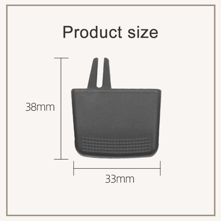 For Kia Sorento Left Driving Car Air Conditioning Air Outlet Paddle, Type:Right R Middle