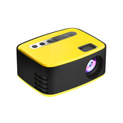 T20 320x240 400 Lumens Basic Version Portable Home Theater LED HD Digital Projector, Plug Type:AU Plug(Yellow)
