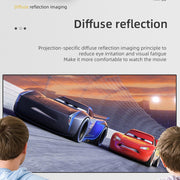 T20 320x240 400 Lumens Basic Version Portable Home Theater LED HD Digital Projector, Plug Type:AU Plug(Yellow)