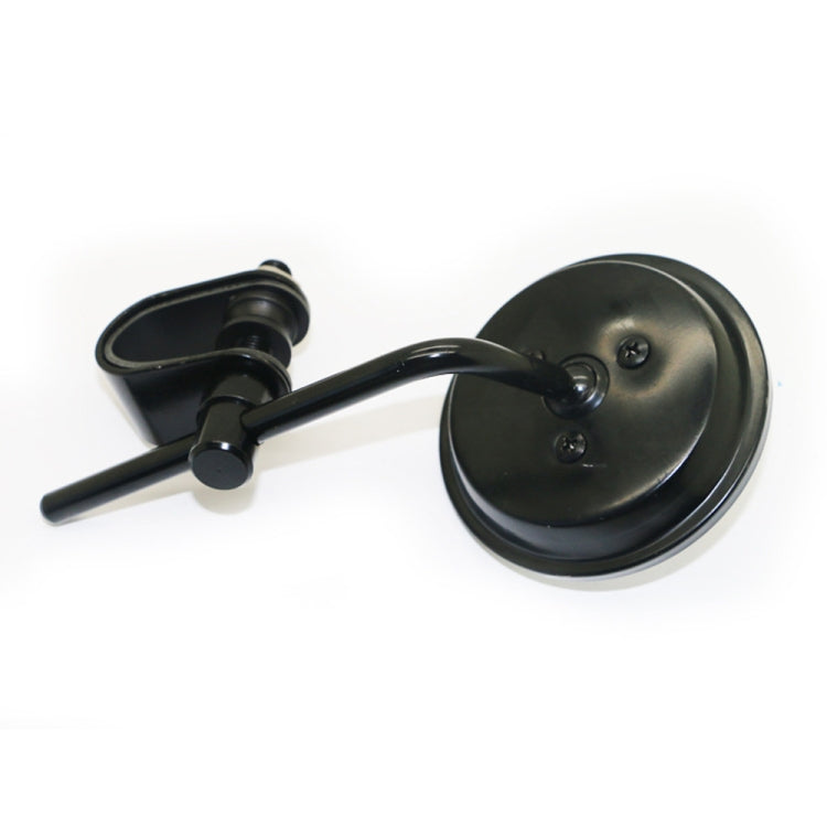 SF-127 Motorcycle Small Round Rearview Mirror Reversing Mirror(Silver Plating) - Side Mirrors by PMC TechLife | Online Shopping South Africa | PMC TechLife | Buy Now Pay Later Mobicred