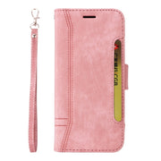 For iPhone 16 Pro Max BETOPNICE Dual-side Buckle Leather Phone Case(Pink)