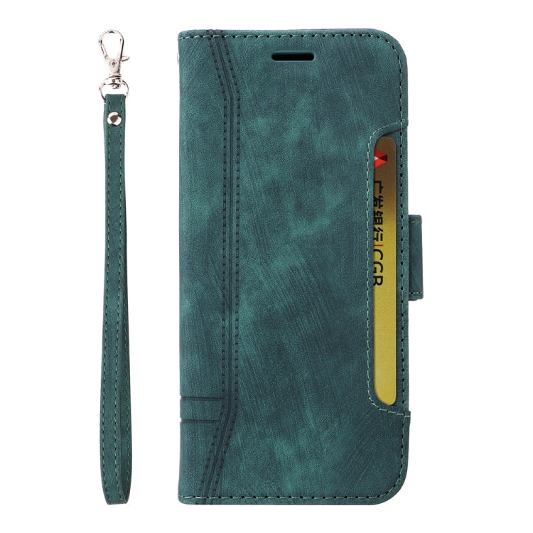 For iPhone 16 Plus BETOPNICE Dual-side Buckle Leather Phone Case(Green) - free shipping - PMC Jewellery - Order now!