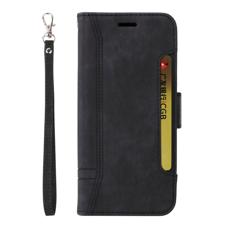 For iPhone 16 BETOPNICE Dual-side Buckle Leather Phone Case(Black)