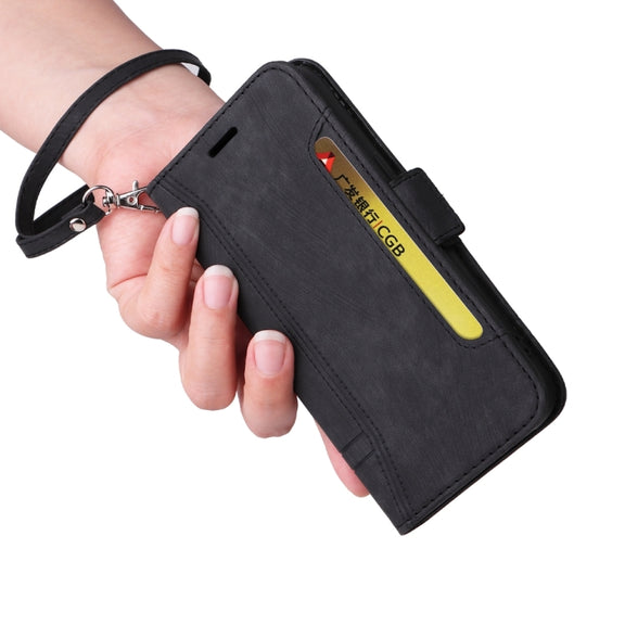 For iPhone 16 BETOPNICE Dual-side Buckle Leather Phone Case(Black)