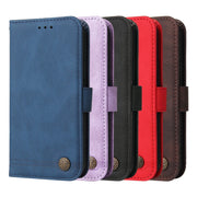 For iPhone 16 Skin Feel Life Tree Leather Phone Case(Red)