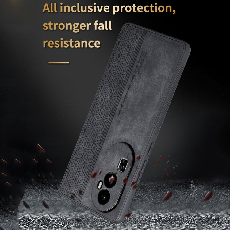 For OPPO A2 Pro 5G AZNS 3D Embossed Skin Feel Phone Case(Black) - A2 Pro Cases by AZNS | Online Shopping South Africa | PMC TechLife | Buy Now Pay Later Mobicred