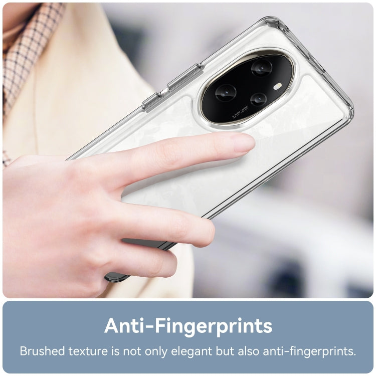 For Honor 100 Pro Colorful Series Acrylic Hybrid TPU Phone Case(Transparent) - Honor Cases by PMC TechLife | Online Shopping South Africa | PMC TechLife | Buy Now Pay Later Mobicred