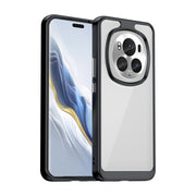 For Honor Magic6 Pro 5G Colorful Series Acrylic Hybrid TPU Phone Case(Black)