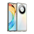 For Honor X9b Colorful Series Acrylic Hybrid TPU Phone Case(Transparent Grey) - Honor Cases by PMC TechLife | Online Shopping South Africa | PMC TechLife | Buy Now Pay Later Mobicred