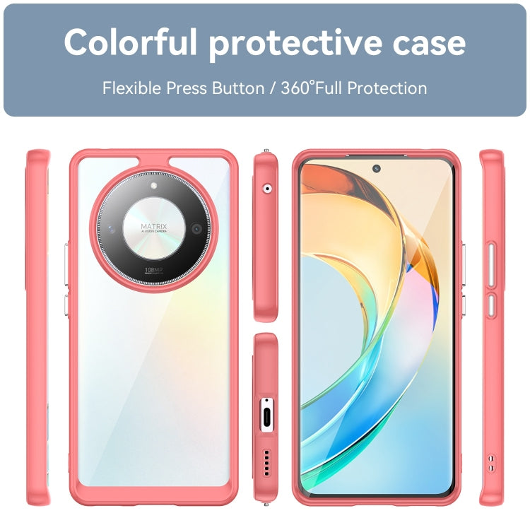 For Honor X50 Pro Colorful Series Acrylic Hybrid TPU Phone Case(Red) - free shipping - PMC TechLife - Order now!