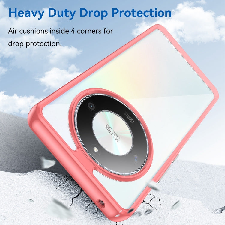 For Honor X50 Pro Colorful Series Acrylic Hybrid TPU Phone Case(Red) - free shipping - PMC TechLife - Order now!