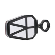 UTV-11 ATV / UTV Offroad Vehicle Rearview Mirror Side Mirror, Tube Diameter:1.75-2 inch Universal(Black)