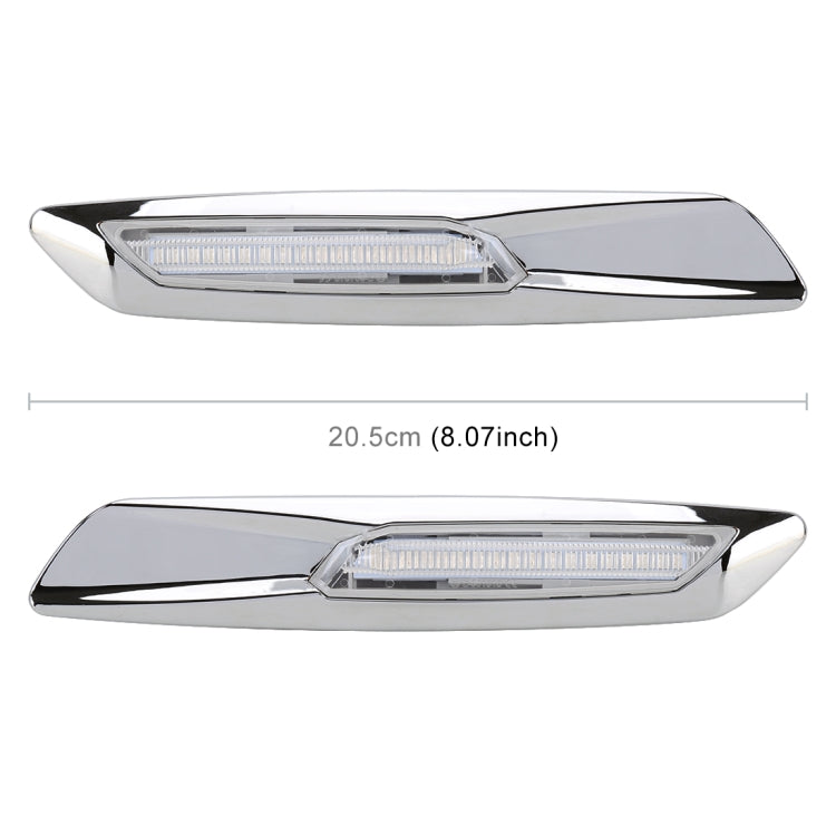 2 PCS Car Fender Light  LED Leaf Board Side DC12V / 1.7W for BMW, Yellow Light, Style:A - Arrow Turn Lights by PMC TechLife | Online Shopping South Africa | PMC TechLife | Buy Now Pay Later Mobicred