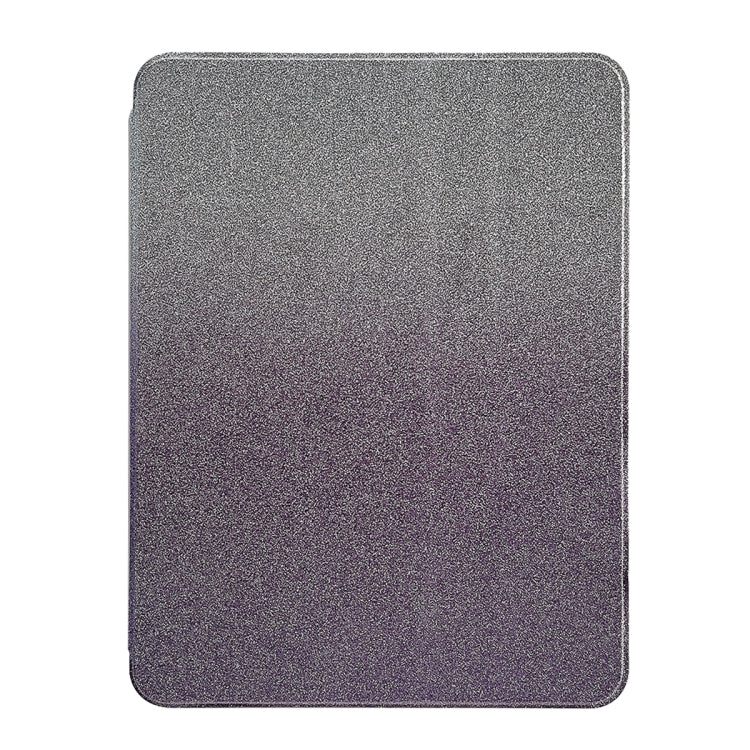 For iPad Air 11 2025 / 2024 / Pro 11 Gradient Glitter Magnetic Split Leather Tablet Case(Purple) - iPad Pro 11 (2022/2021) Cases by PMC TechLife | Online Shopping South Africa | PMC TechLife | Buy Now Pay Later Mobicred