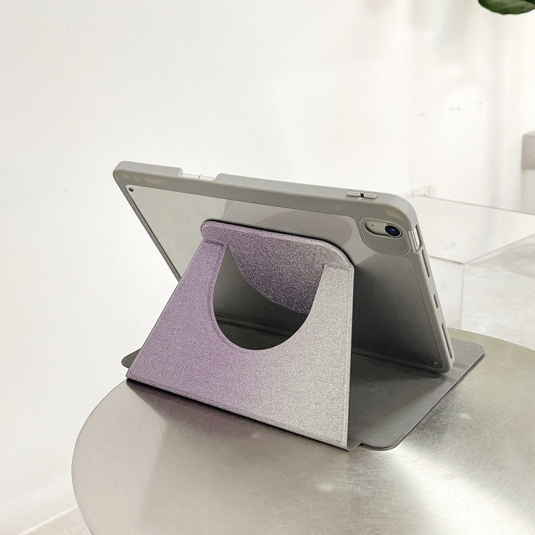 For iPad Air 11 2025 / 2024 / Pro 11 Gradient Glitter Magnetic Split Leather Tablet Case(Purple) - iPad Pro 11 (2022/2021) Cases by PMC TechLife | Online Shopping South Africa | PMC TechLife | Buy Now Pay Later Mobicred
