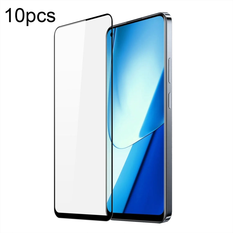 For Realme 11 10pcs DUX DUCIS 0.33mm 9H Medium Alumina Tempered Glass Film - free shipping - PMC Jewellery - Order now!