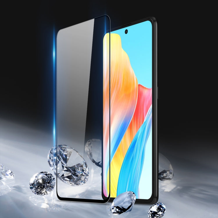 For OPPO A1 / 98 5G 10pcs DUX DUCIS 0.33mm 9H Medium Alumina Tempered Glass Film