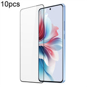 For OPPO Reno11 F 10pcs DUX DUCIS 0.33mm 9H Medium Alumina Tempered Glass Film