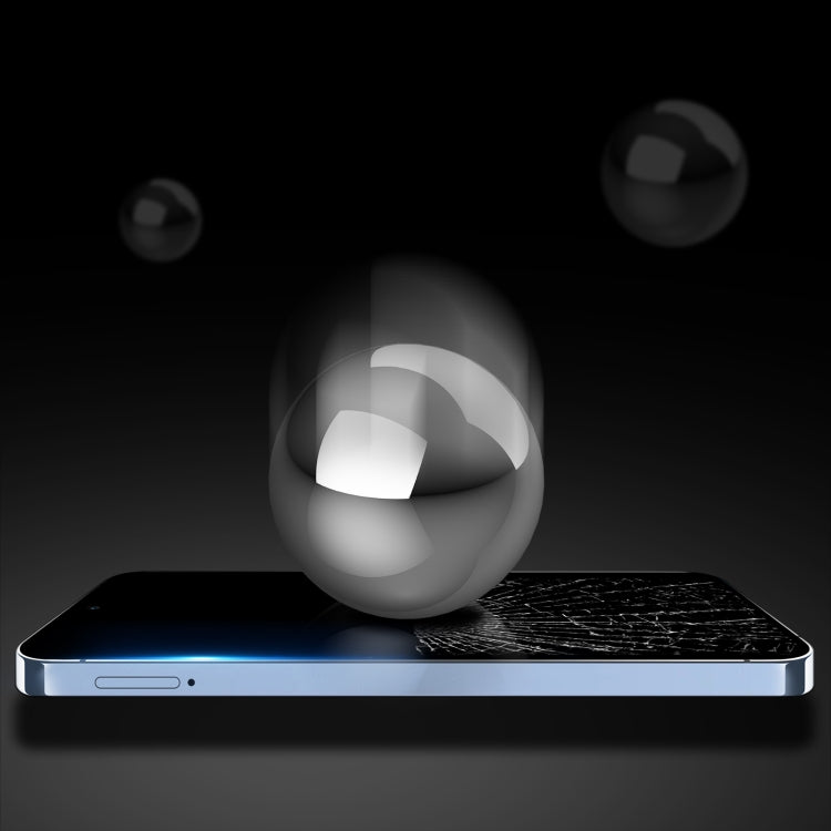 For OPPO Reno11 F 10pcs DUX DUCIS 0.33mm 9H Medium Alumina Tempered Glass Film