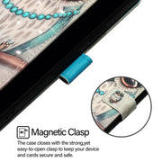 For iPhone 16 Pro 3D Painting Horizontal Flip Leather Phone Case(Grey Owl)