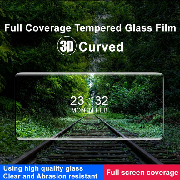 For Realme 12 Pro 5G / 12 Pro+ 5G imak 3D Curved Full Screen Tempered Glass Film