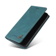 For Xiaomi Redmi Note 13 Pro 5G Skin Feel Anti-theft Brush Horizontal Flip Leather Case with Holder(Blue)