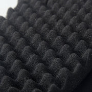 Single Sponge Wipe Black Hair Styling Gloves(Double-Sided)