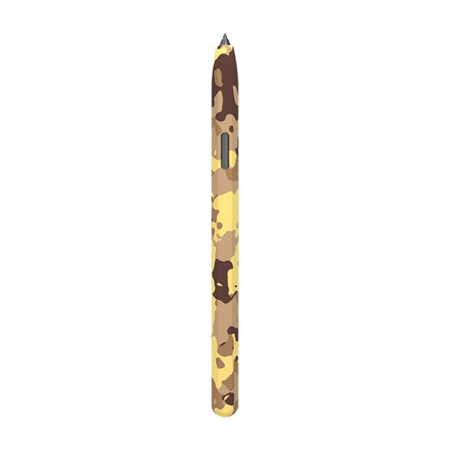 For Samsung Galaxy Tab  S6 Lite LOVE MEI Camouflage Silicone Protective Pen Case(Yellow)