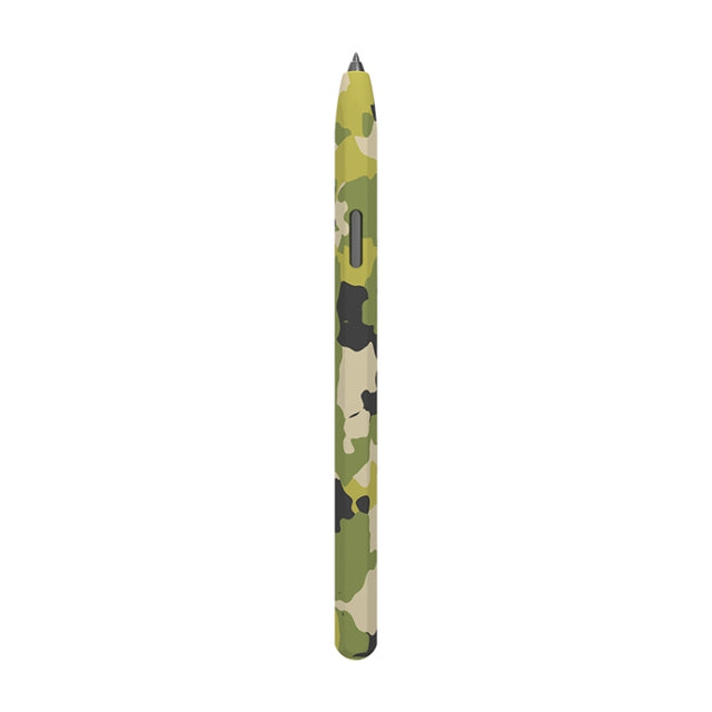 For Samsung Galaxy Tab S6 Lite LOVE MEI Camouflage Silicone Protective Pen Case(Green)