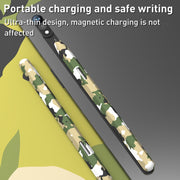 For Samsung Galaxy Tab S6 Lite LOVE MEI Camouflage Silicone Protective Pen Case(White)