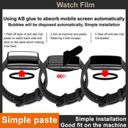 For Huawei Band 10 IMAK Plexiglass HD Watch Protective Film