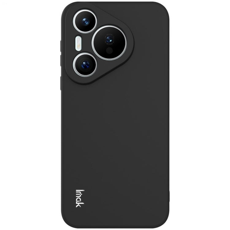 For Huawei Pura 70 imak UC-4 Series Straight Edge TPU Phone Case(Black) - Huawei Cases by PMC Jewellery | Online Shopping South Africa | PMC Jewellery | Buy Now Pay Later Mobicred