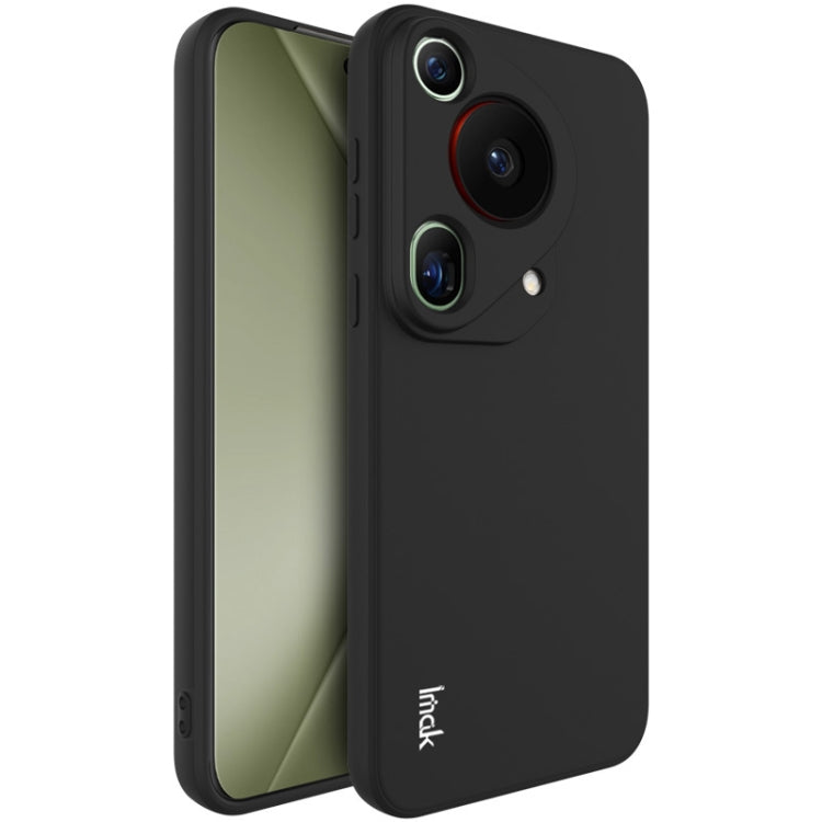 For Huawei Pura 70 Ultra imak UC-4 Series Straight Edge TPU Phone Case(Black) - free shipping - PMC Jewellery - Order now!