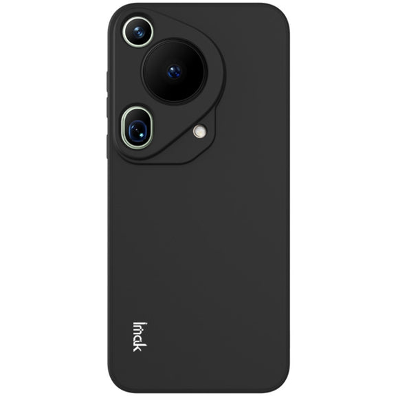 For Huawei Pura 70 Ultra imak UC-4 Series Straight Edge TPU Phone Case(Black)